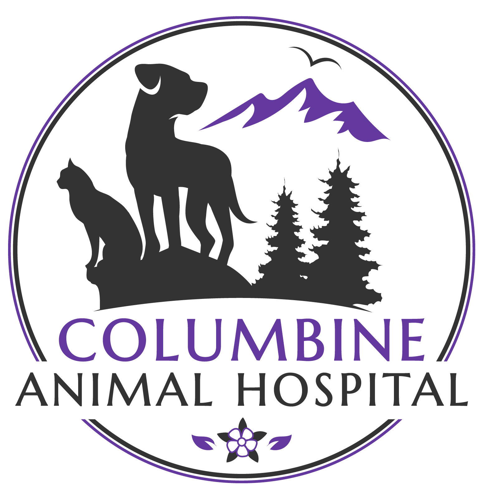 Columbine Animal Hospital Logo