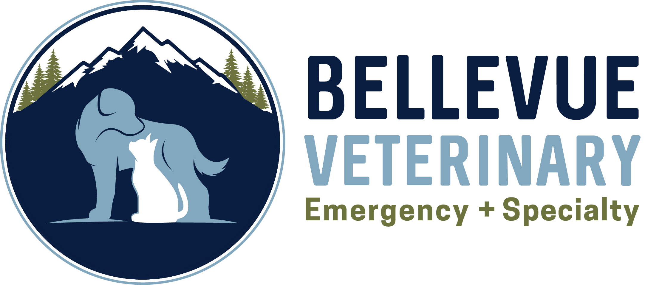 Bellevue Veterinary Emergency & Specialty Logo