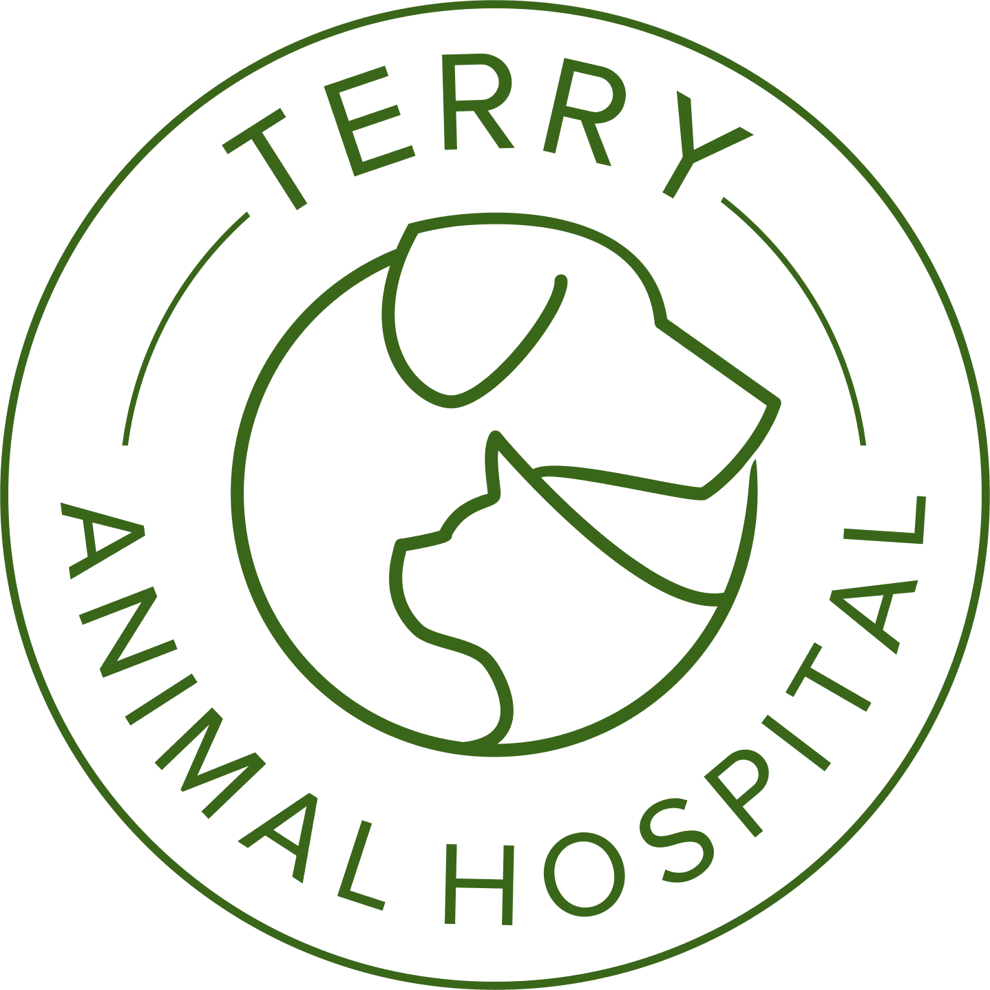 Terry Animal Hospital Logo